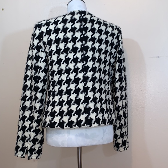 Juliana Collzione Houndstooth Wool Jacket - Picture 7 of 10